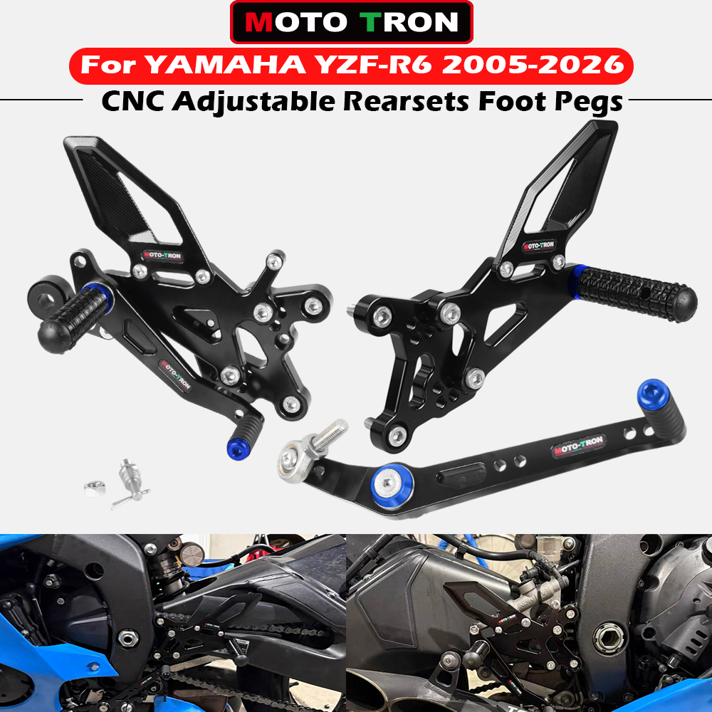Motorcycle Gear Lever Extender - Pedane Posteriori Regolabili CNC per Moto,